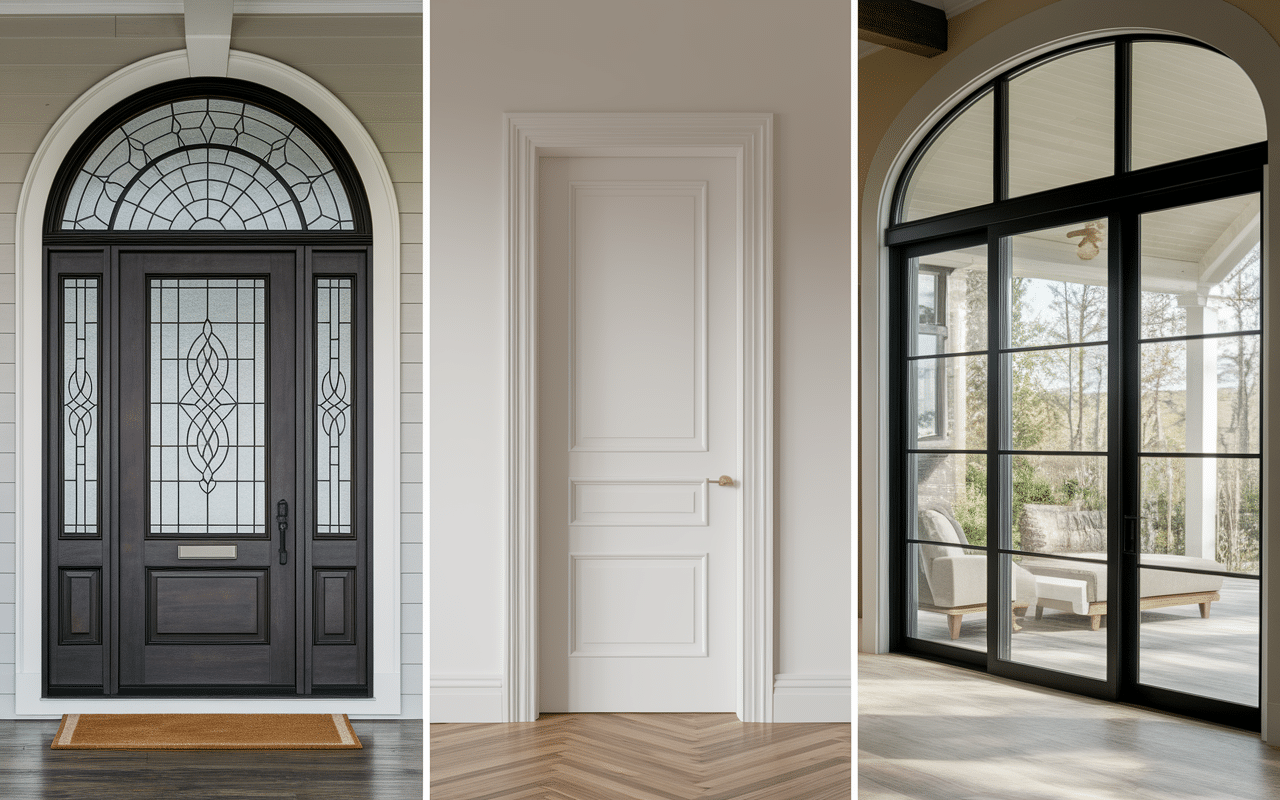 Différents types de portes Masonite