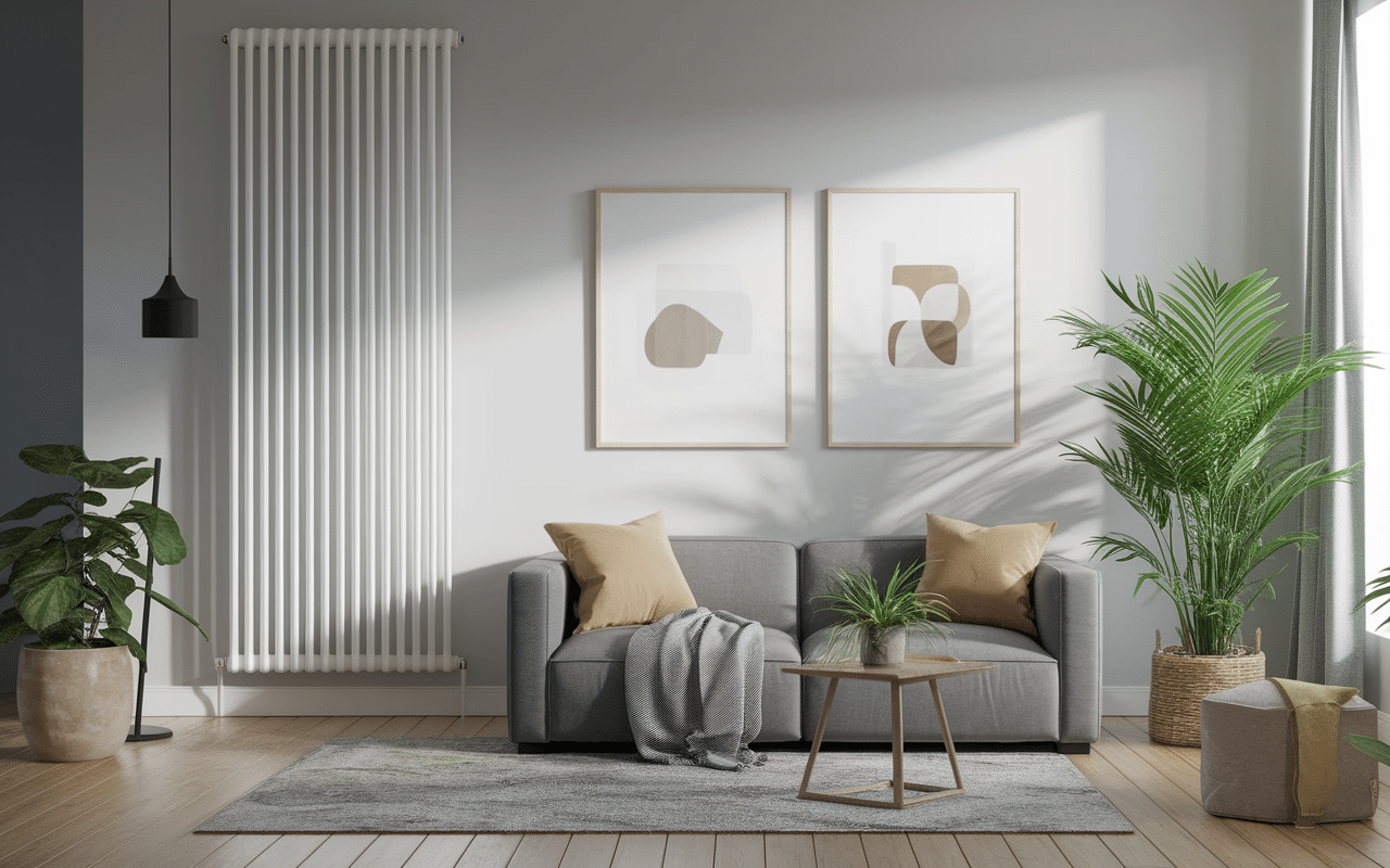 Radiateur design vertical moderne