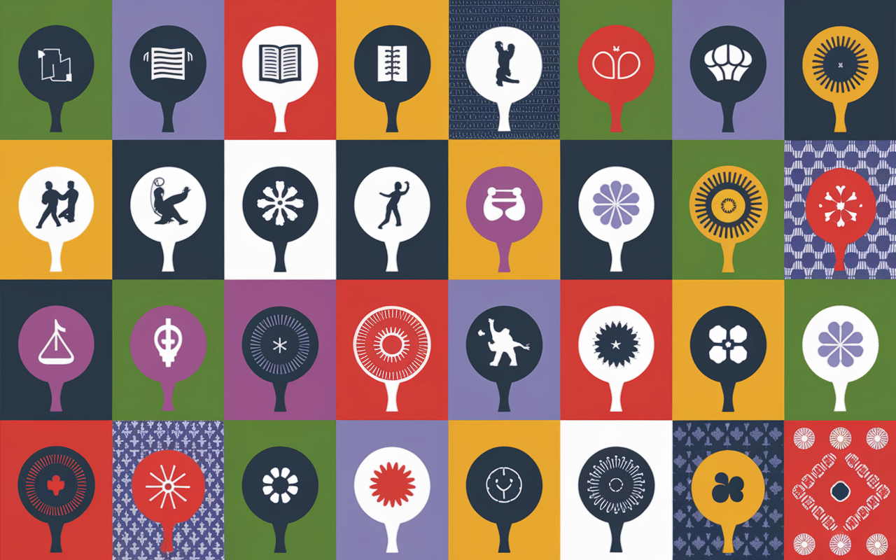 Mosaïque culturelle pays par g symboles langues