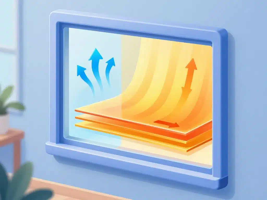 film thermique anti froid avis fonctionnement schéma fenêtre