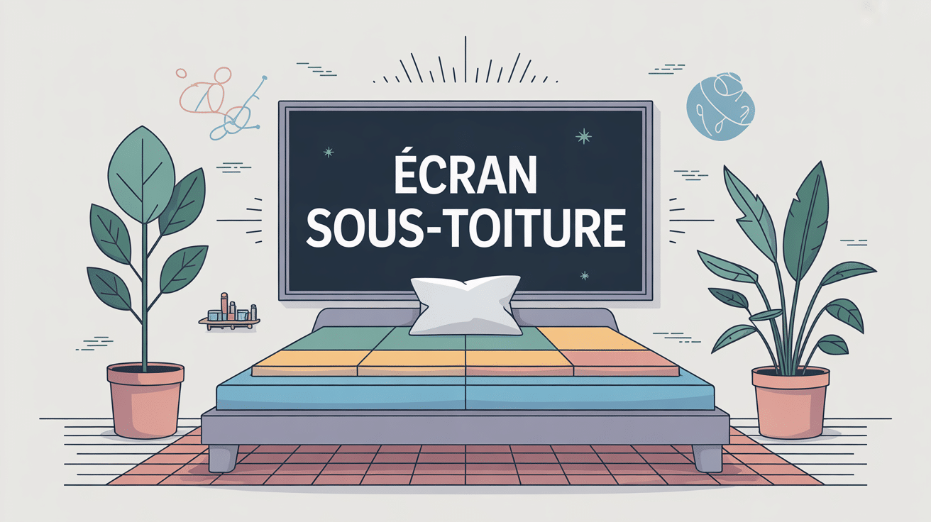 inconvénient écran sous-toiture illustration condensation