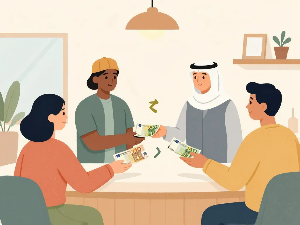 scene change argent euros dirham monnaie dubai