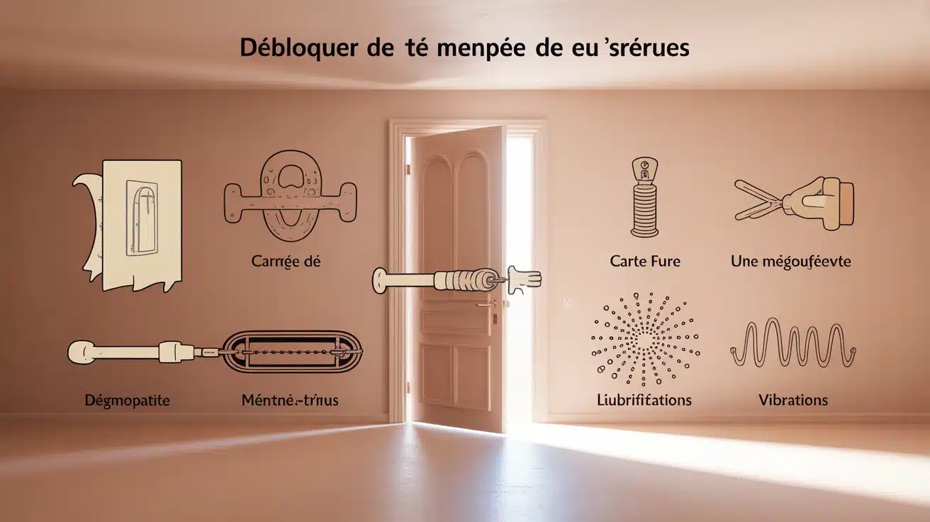 Débloquer une porte : porte intérieure fermée