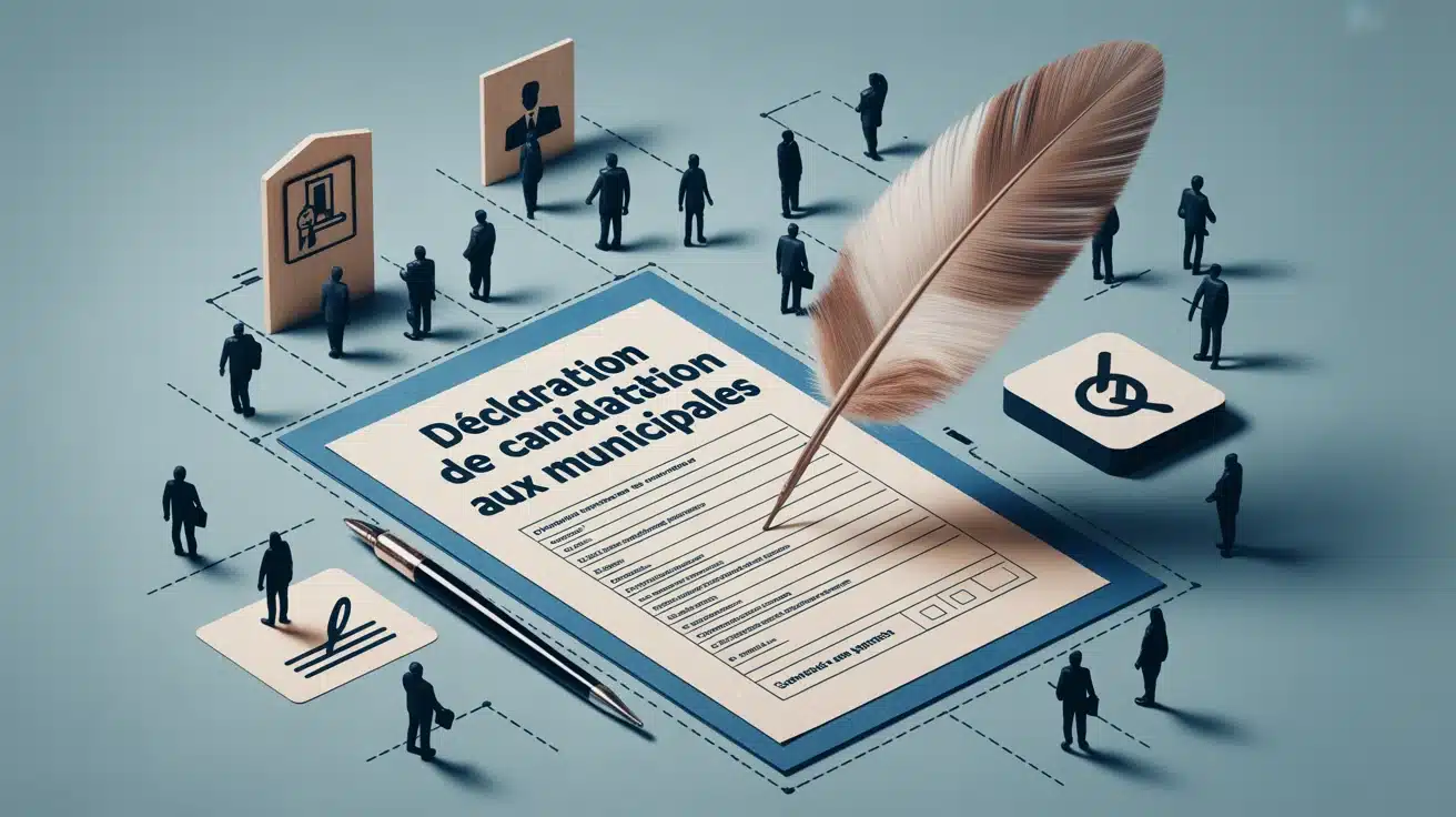 Déclaration de candidature aux municipales et validation des formalités