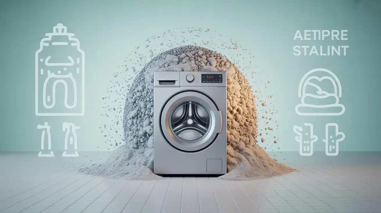 Nettoyer sa machine à laver contre odeurs et calcaire