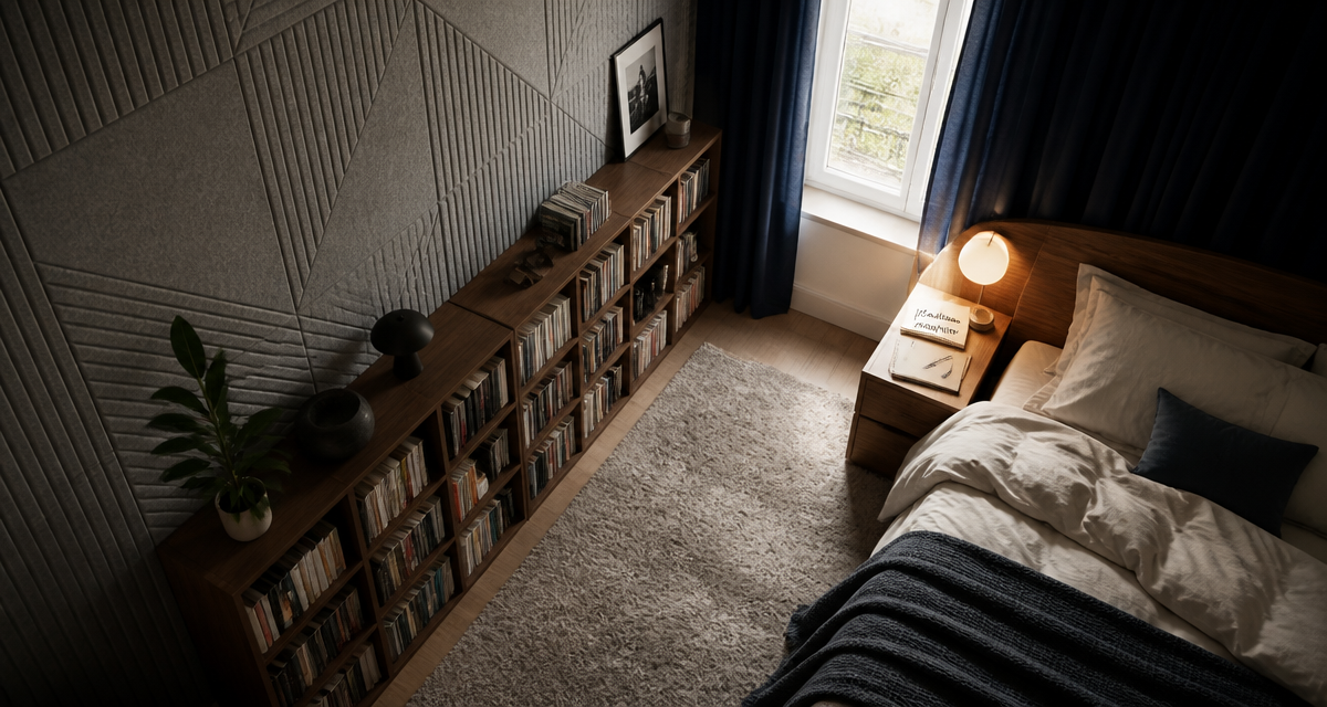 isolation phonique mur chambre sans travaux
