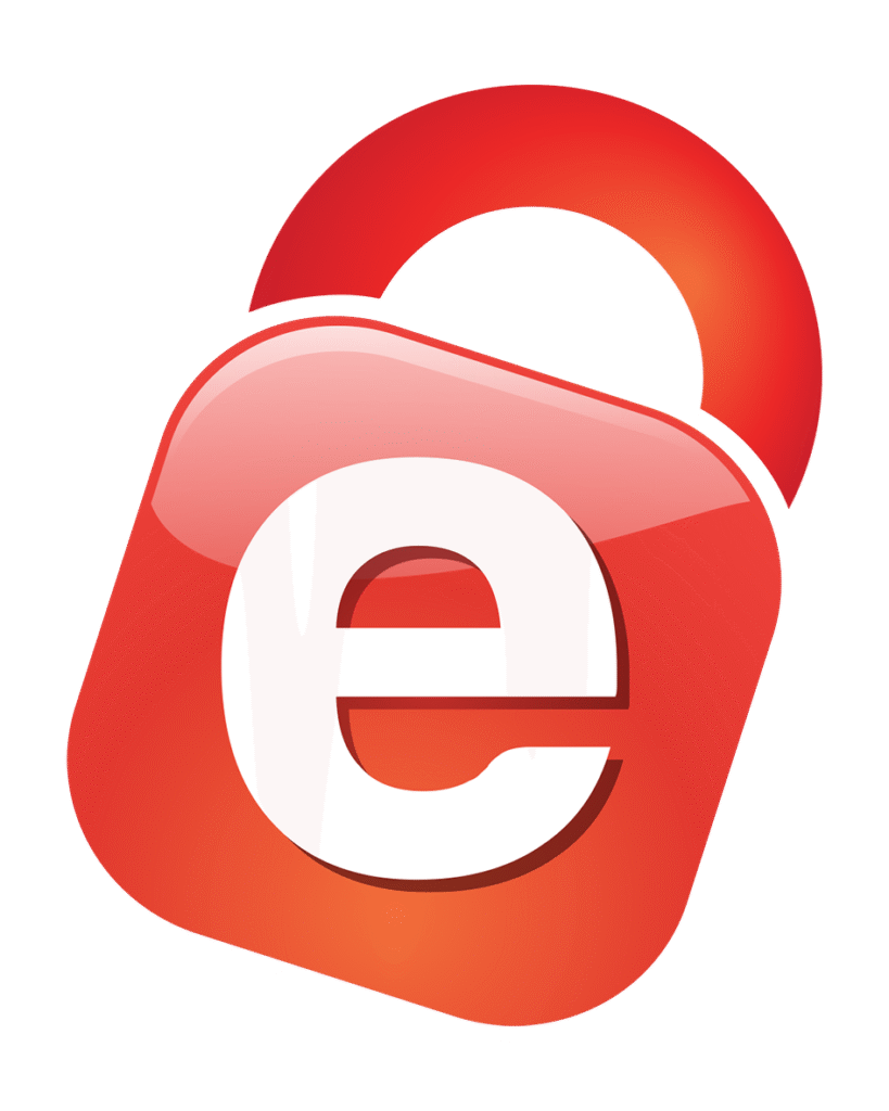 Lock icon representing iDrive private encryption key