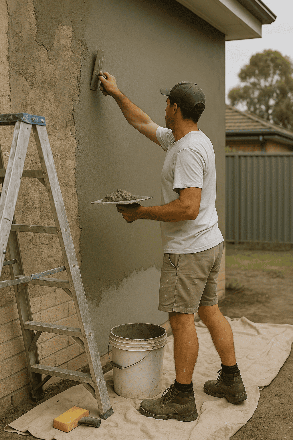 Rendering outdoor melbourne home