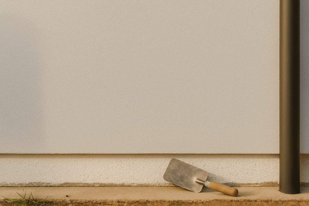 Thin coat, foam rendering