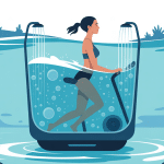 aquabike en cabine individuelle silhouette féminine cabine hydromassage