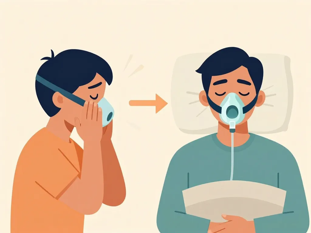 effet secondaire machine apnée du sommeil surmonter inconfort CPAP