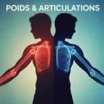 Perte de poids et douleurs articulaires, avant et après