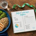Nutrition perdre du poids assiette équilibrée table