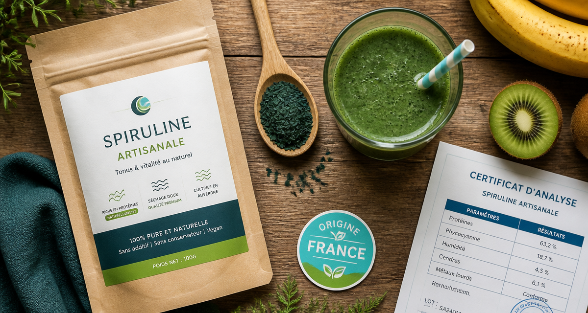 ou acheter la spiruline sachet analyse fruits