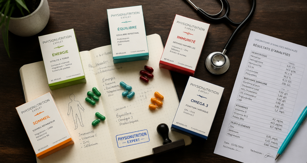 therascience avis compléments alimentaires et stéthoscope
