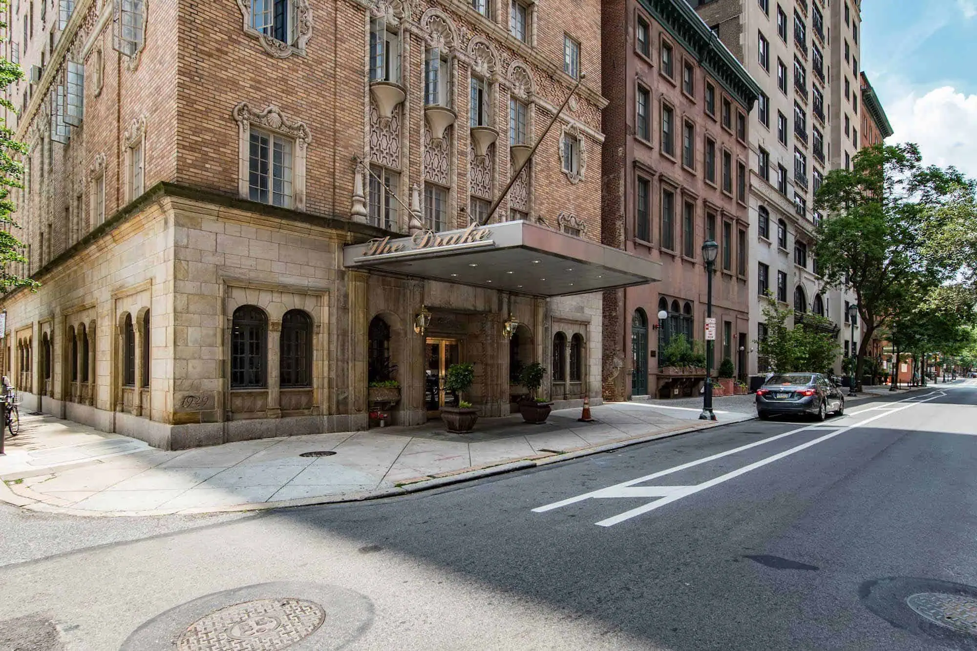 Entrance of at The Drake in Philadelphia, PA