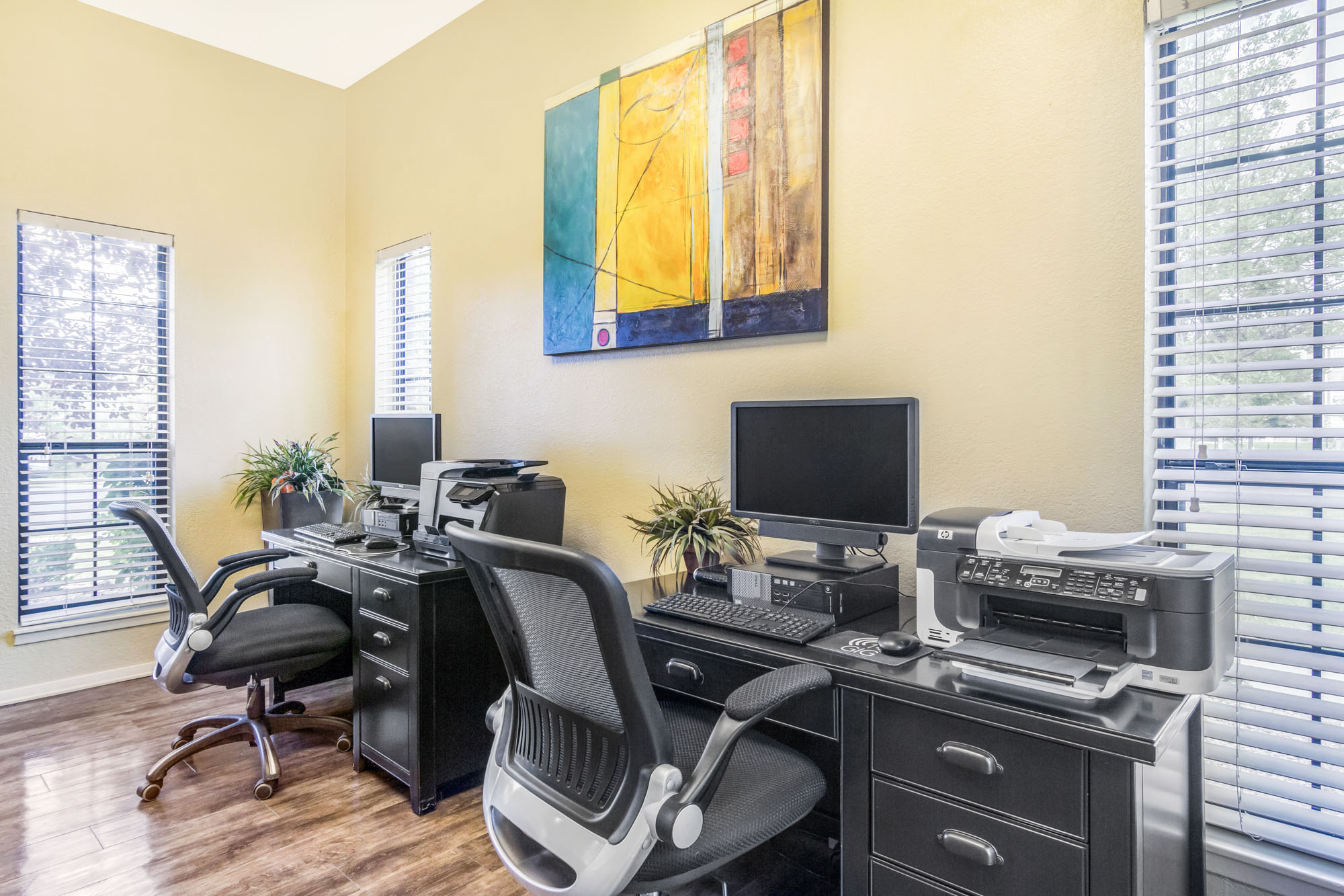 The leasing office at Canyon Chase apartments in Westminster, CO.