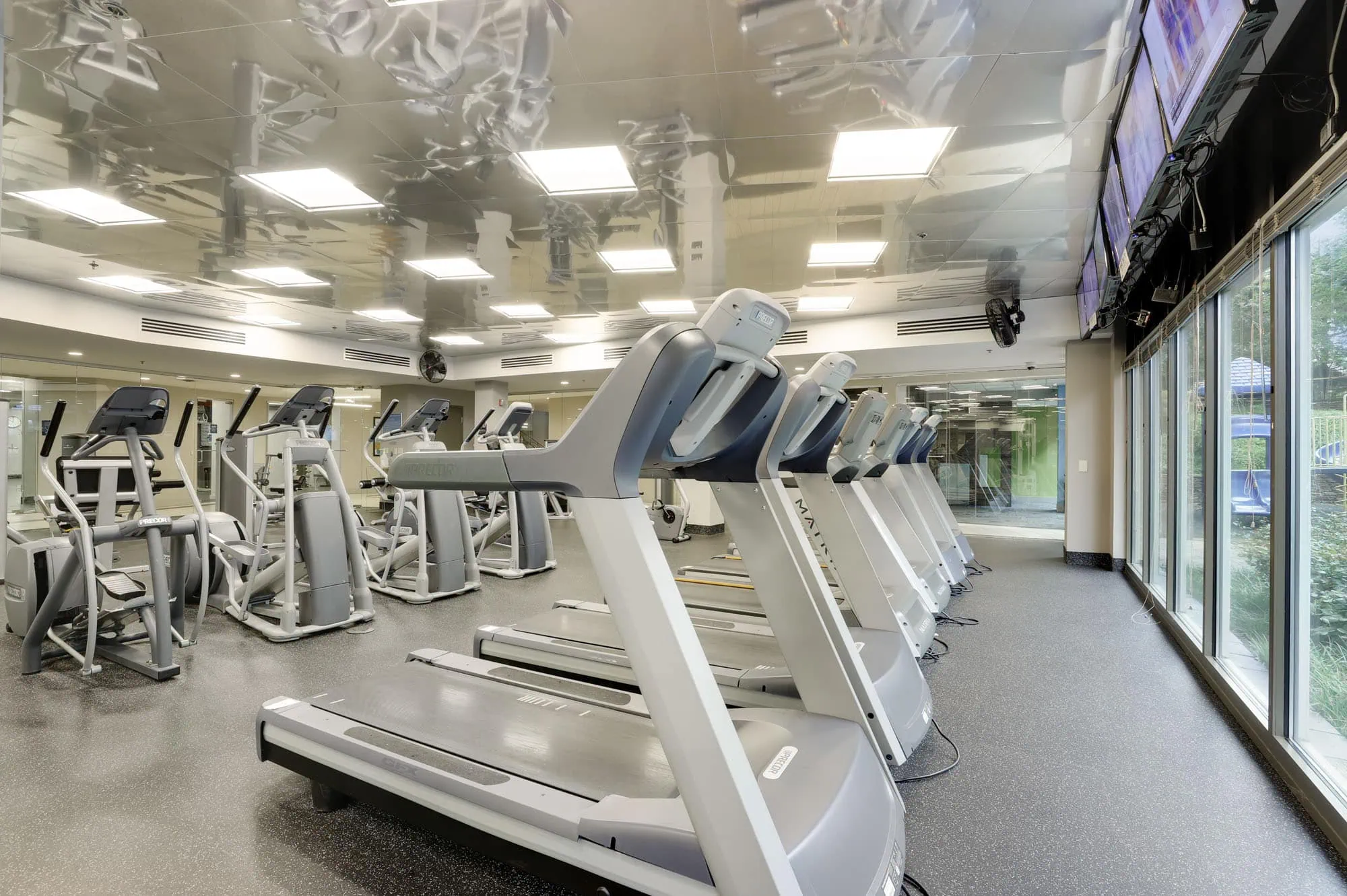 Fitness Center at The Grand apartments in Washington, DC