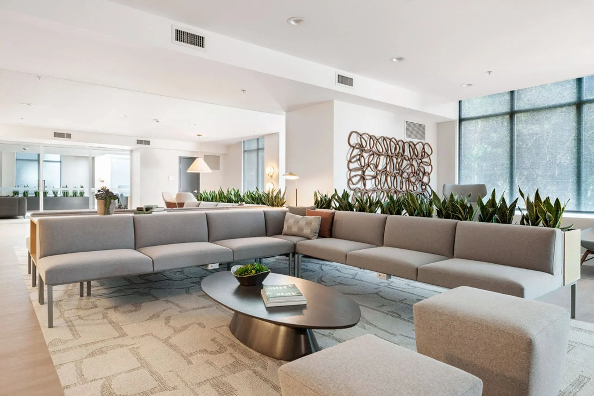 Community hub at Vantage Pointe apartments in San Diego, CA