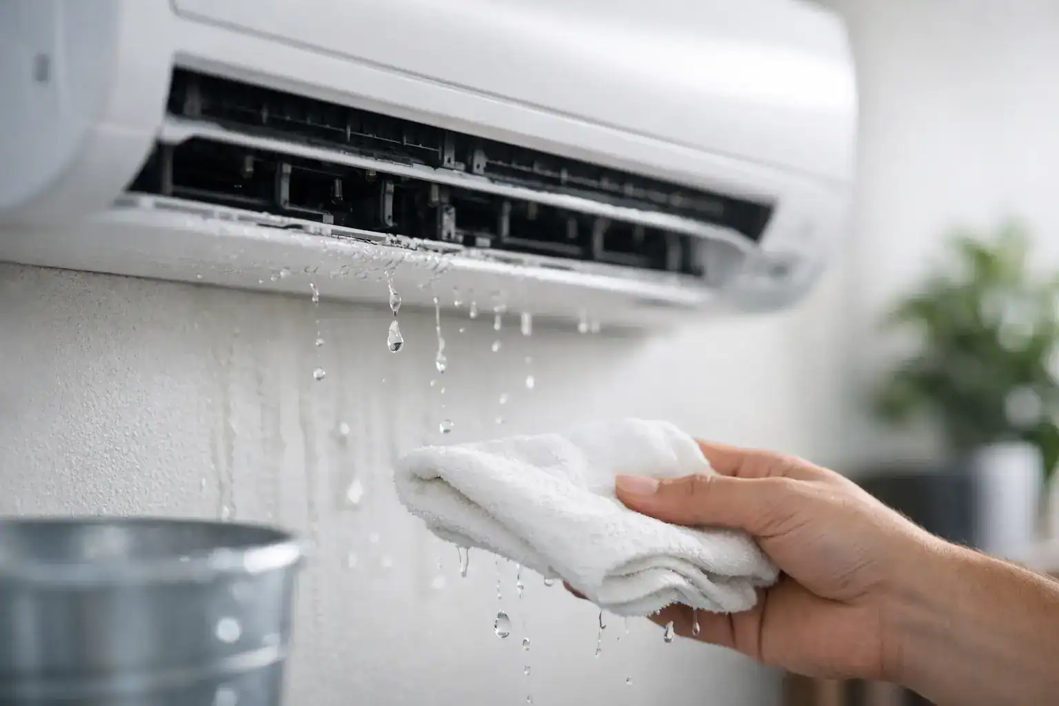 أسباب تسرب ماء المكيف وكيف توقفه بسرعة