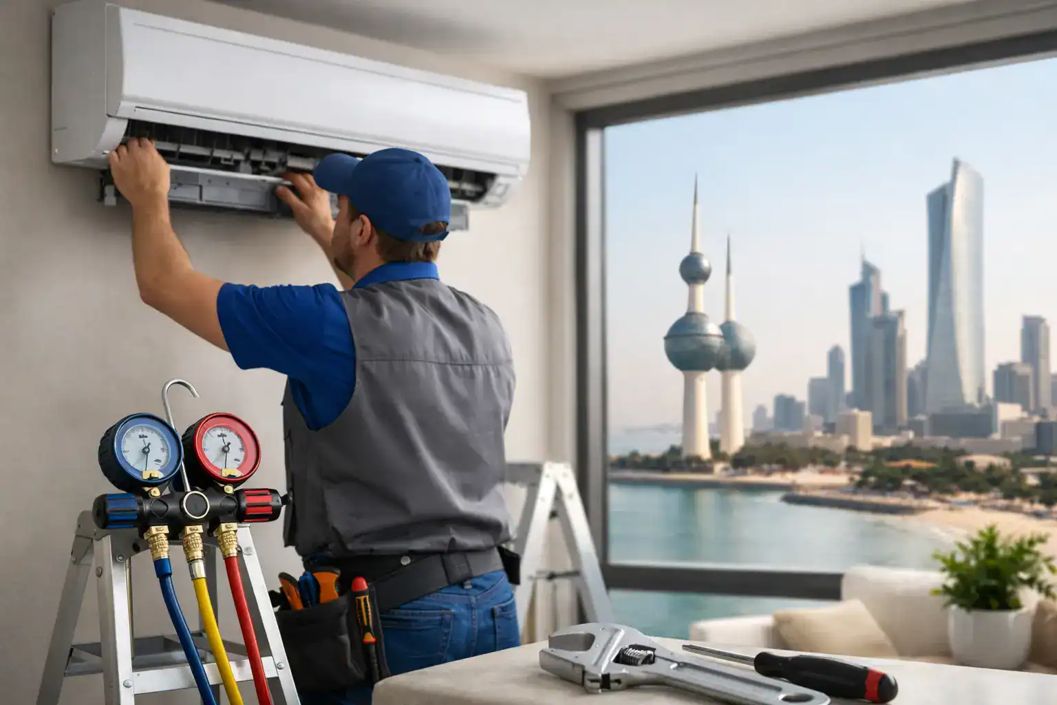 أسعار صيانة المكيفات المنزلية في الكويت
