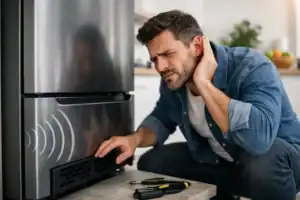 الثلاجة تصدر صوت عالي؟ الأسباب والحل