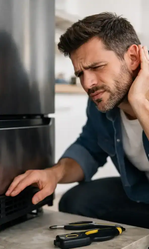 الثلاجة تصدر صوت عالي؟ الأسباب والحل