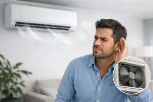 صوت المكيف عالي لماذا؟ الأسباب والحل