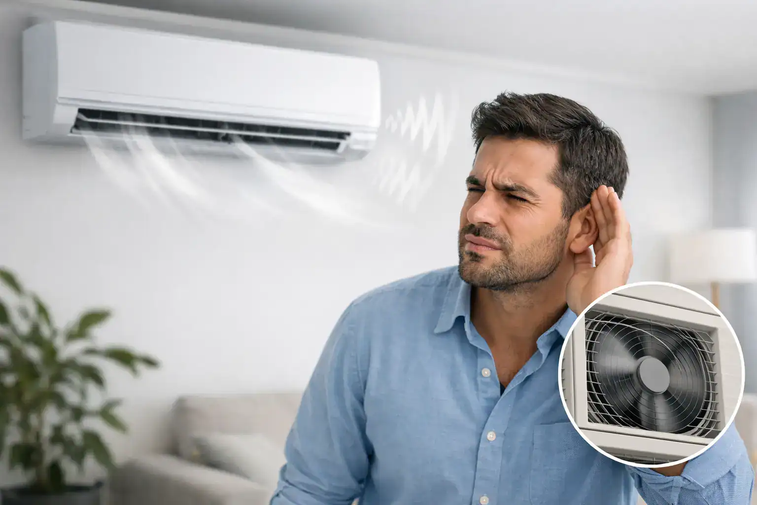 صوت المكيف عالي لماذا؟ الأسباب والحل