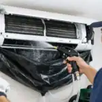 طريقة غسل المكيف السبلت خطوة بخطوة