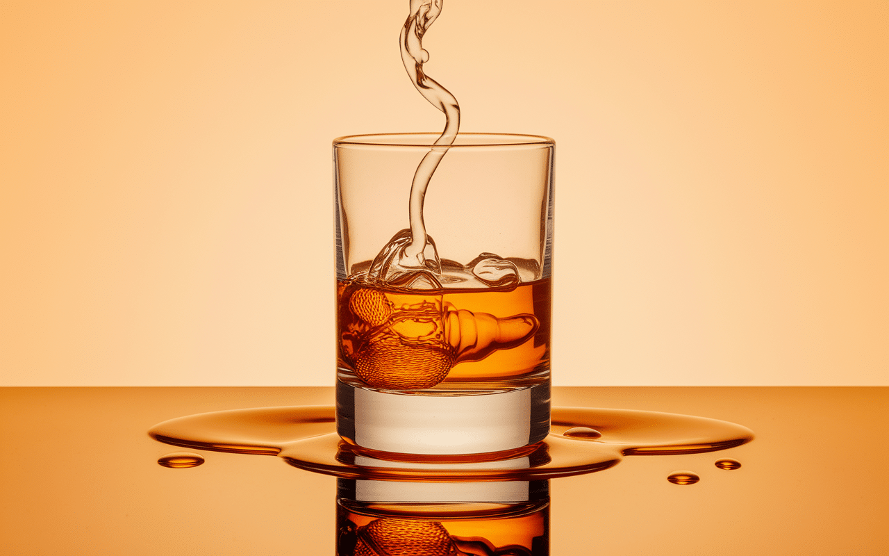 Verre nikka coffey grain whisky avec notes fruitées