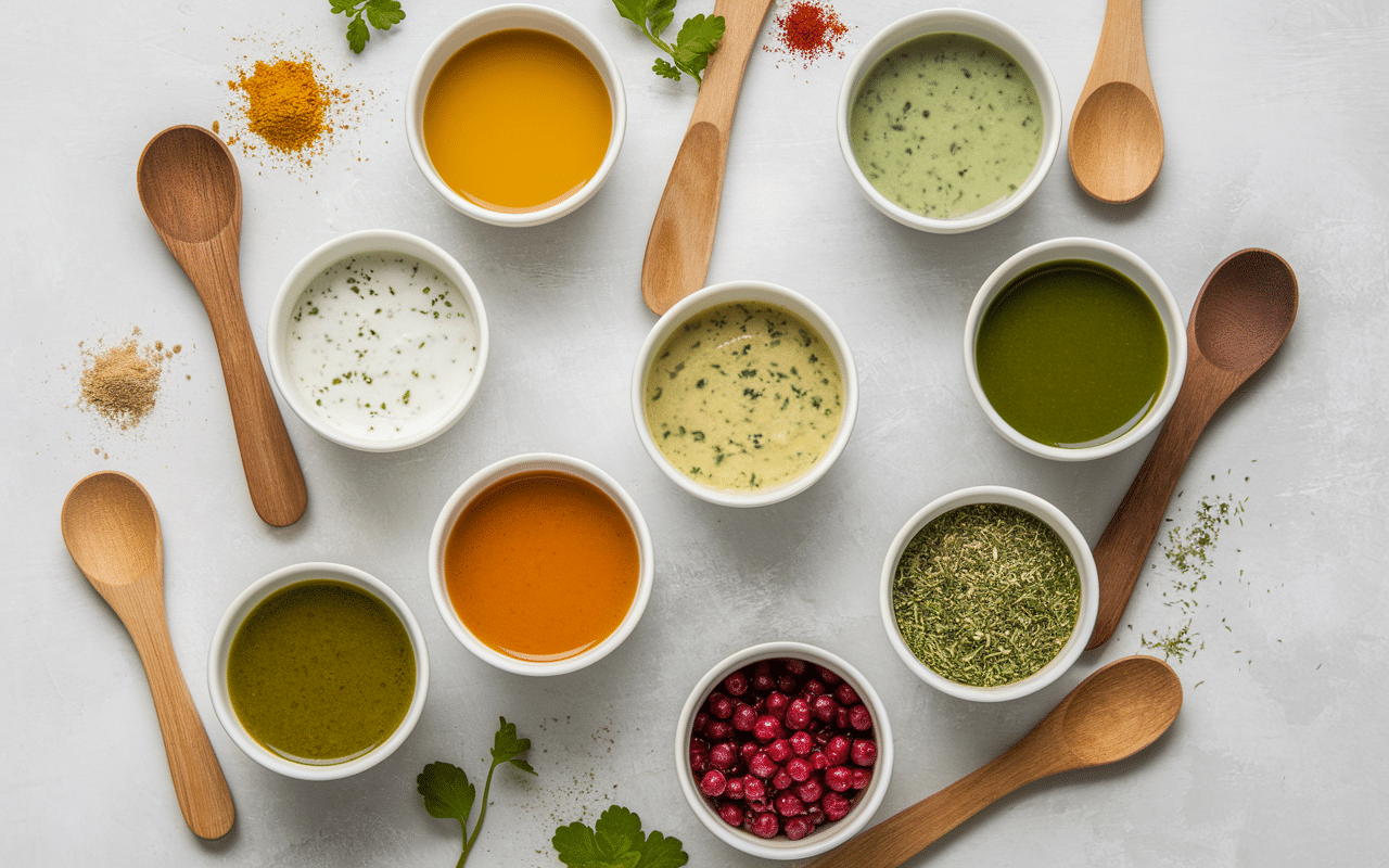 recette de sauce pour roti de veau bols de sauces variées