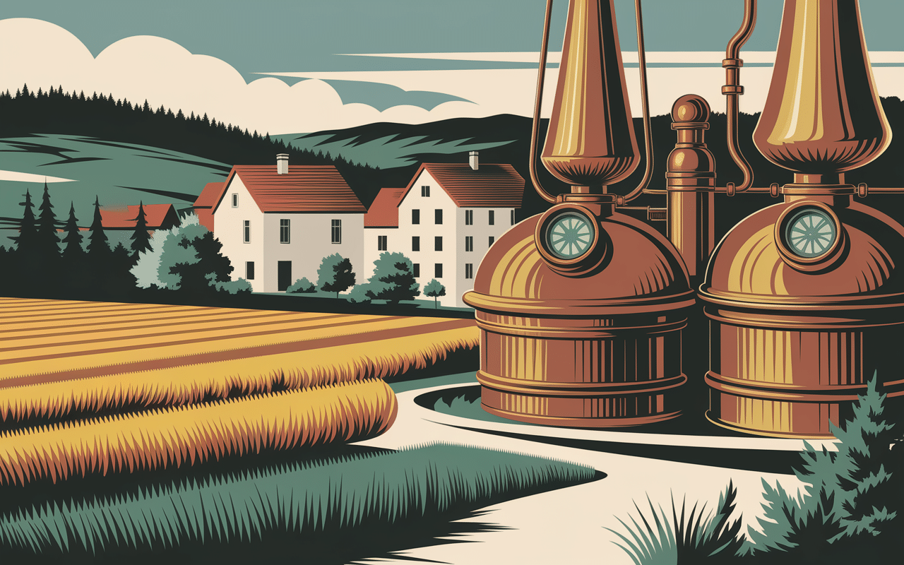 distillerie traditionnelle blé stolichnaya stoli