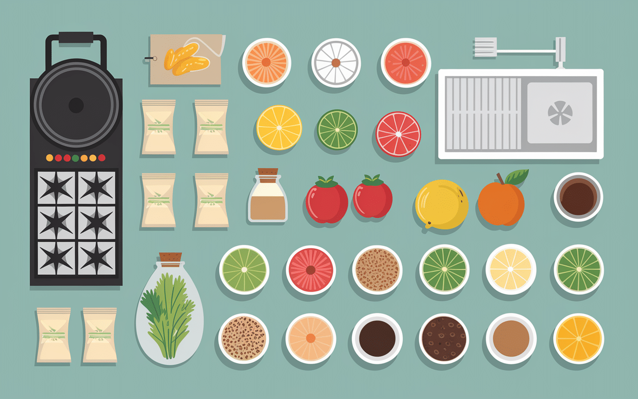 ingrédients pour flan sans sucre en cuisine moderne