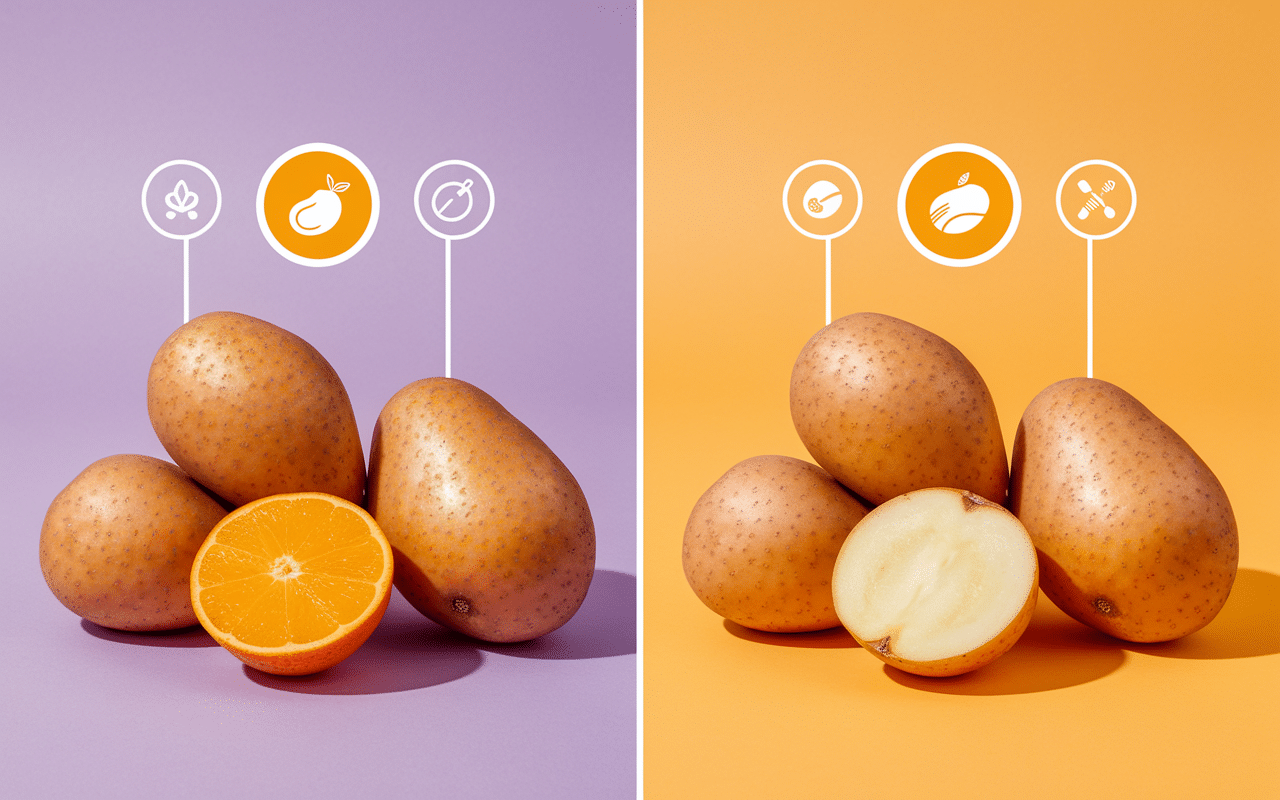 Patate douce et pomme de terre nutrition frite de patate douce recettes