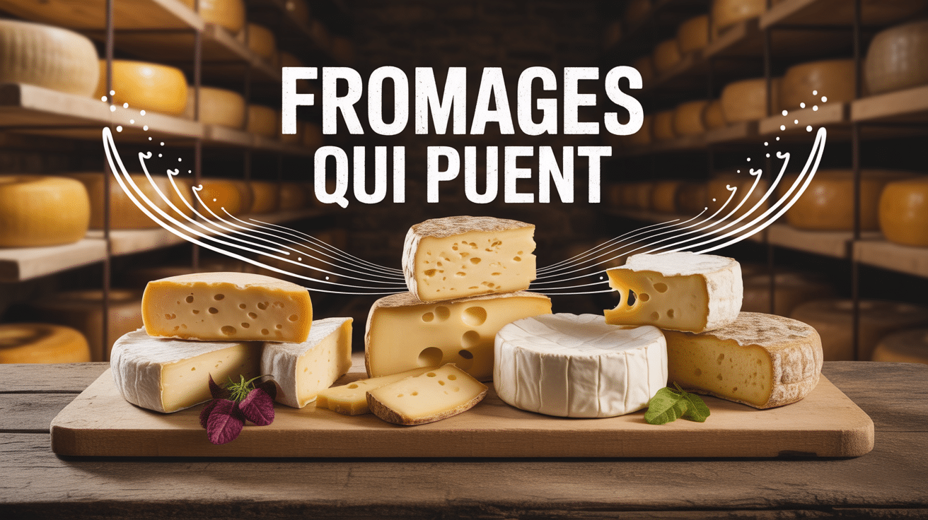 fromage qui pu plateau de fromages à odeur forte cave