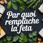 par quoi remplacer la feta alternatives fromages et végétales planche bois