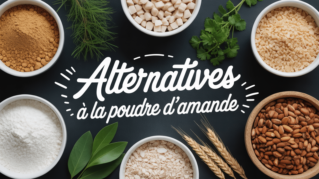 Par quoi remplacer la poudre d'amande alternatives et astuces vue table cuisine