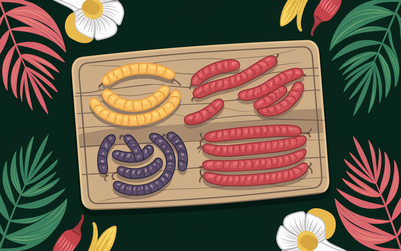 Types de saucisses quelles saucisses pour le rougail