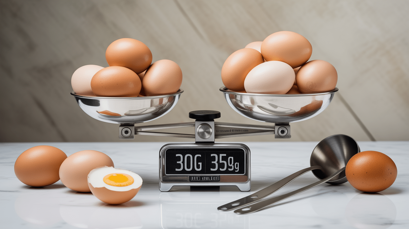 Poids 1 blanc d oeuf mesuré en grammes cuisine