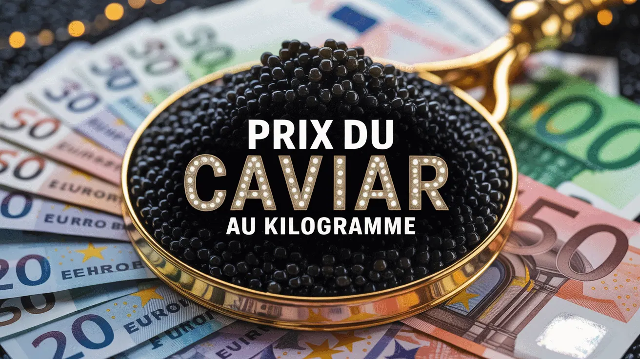 prix du caviar au kg perles noires euros