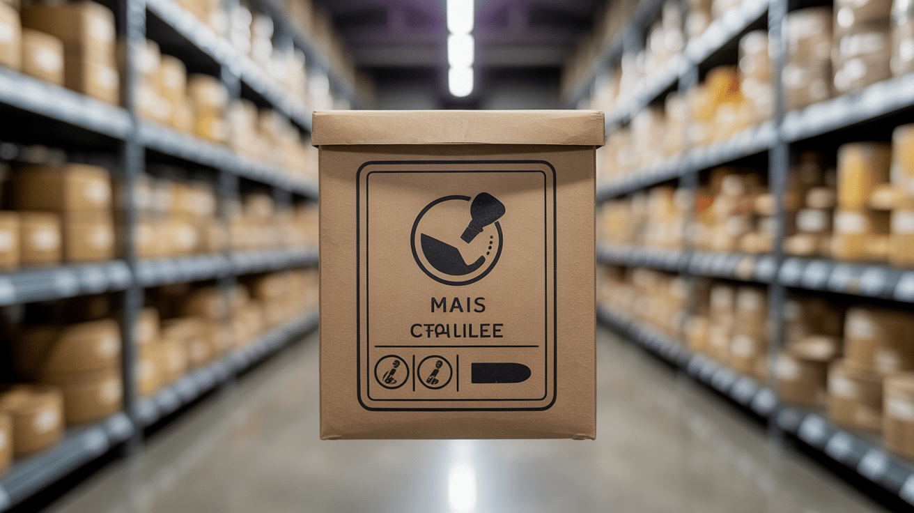 grosse boîte de maïs 5 kg critères qualité stockage professionnel