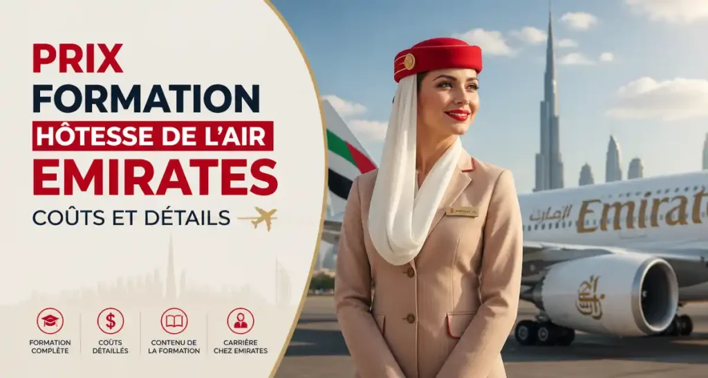 Prix Formation Hôtesse de l&rsquo;Air Emirates : Coûts et Détails