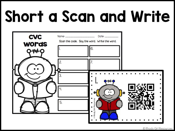 QR Code Activities: CVC Words - Image 2