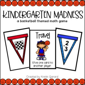 Math Games for Kindergarten: March Madness
