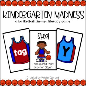 Reading Games for Kindergarten: March Madness