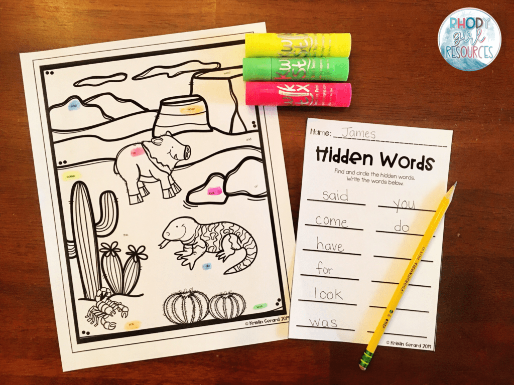 word-work-activities