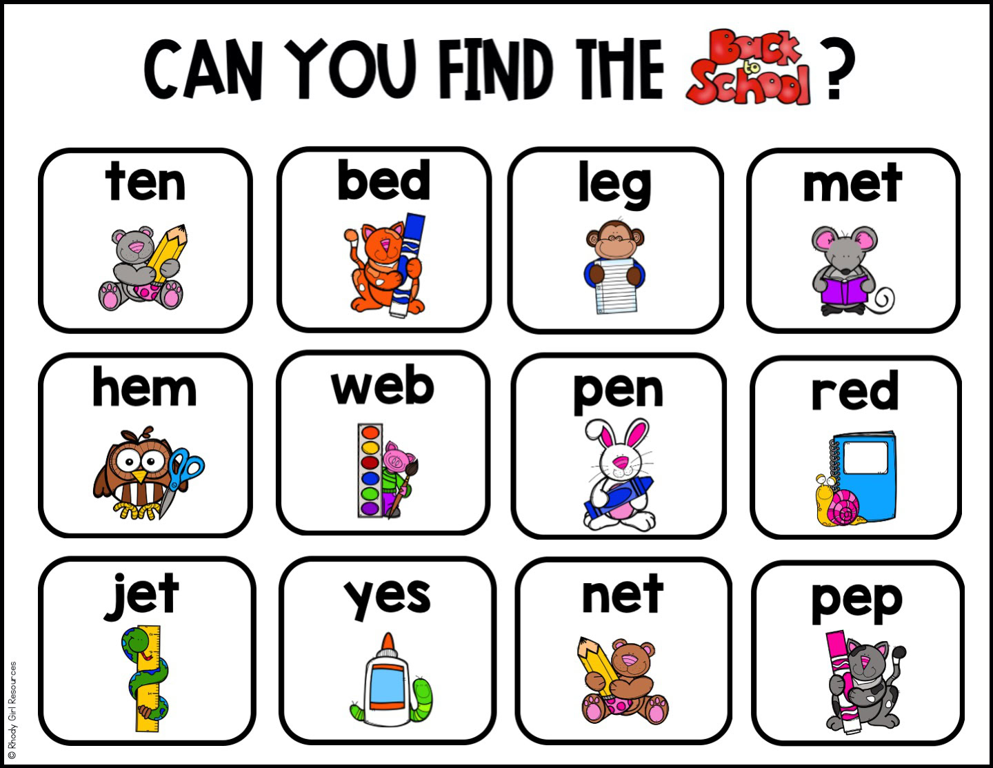 Hide & Seek Game (Back to School) - Image 4