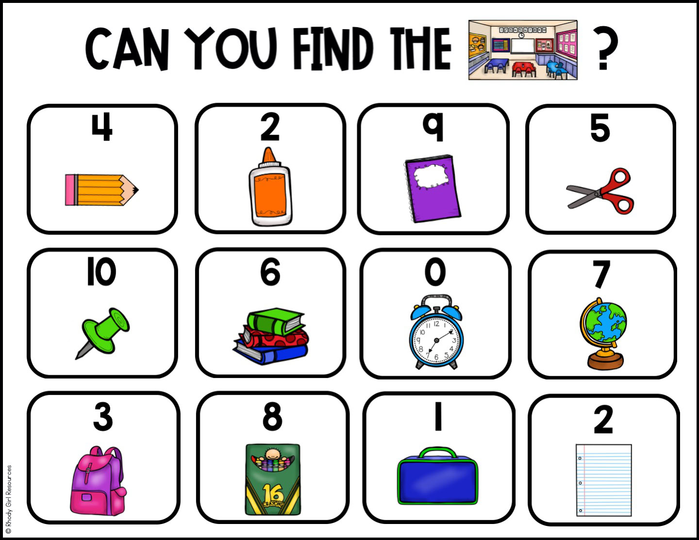 Hide & Seek Game (Back to School) - Image 7