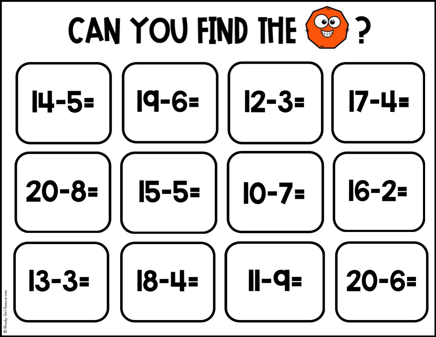 Hide & Seek Game for Kindergarten & First Grade - Image 6